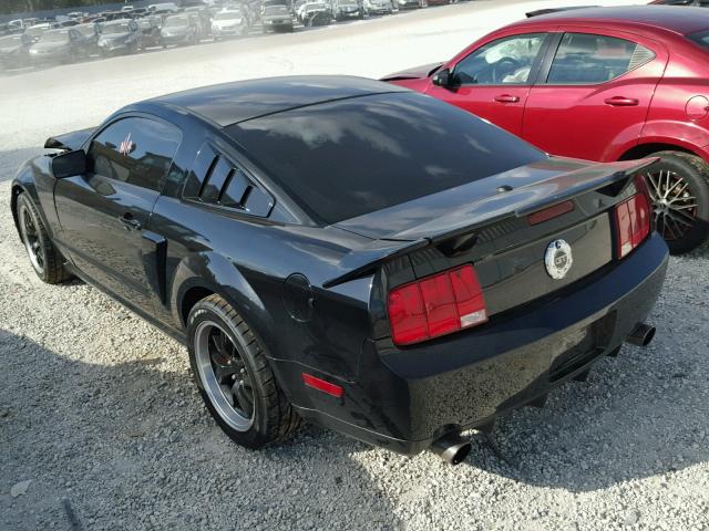 1ZVHT82H195129244 - 2009 FORD MUSTANG GT BLACK photo 3