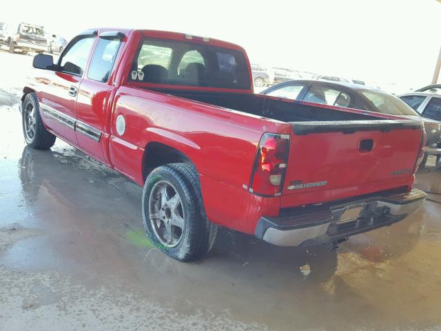 2GCEC19TX41238903 - 2004 CHEVROLET SILVERADO RED photo 3