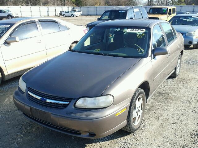 1G1NE52J92M724459 - 2002 CHEVROLET MALIBU LS GRAY photo 2