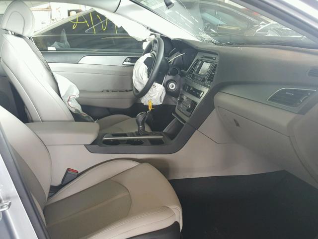 5NPE24AFXFH167178 - 2015 HYUNDAI SONATA SE SILVER photo 5