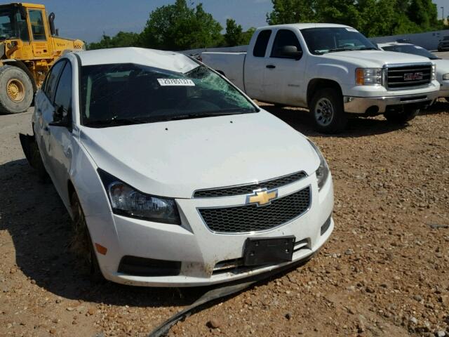 1G1PJ5SC6C7312697 - 2012 CHEVROLET CRUZE ECO WHITE photo 1