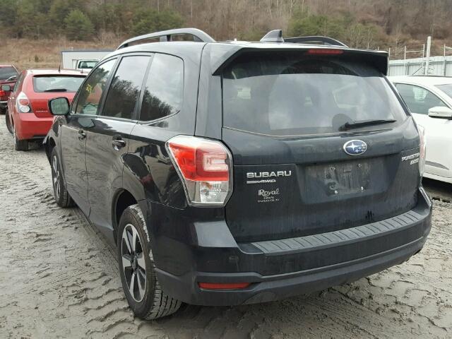 JF2SJAEC0HH564678 - 2017 SUBARU FORESTER 2 BLACK photo 3