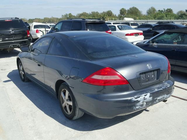 1HGCM72693A022350 - 2003 HONDA ACCORD EX GRAY photo 3