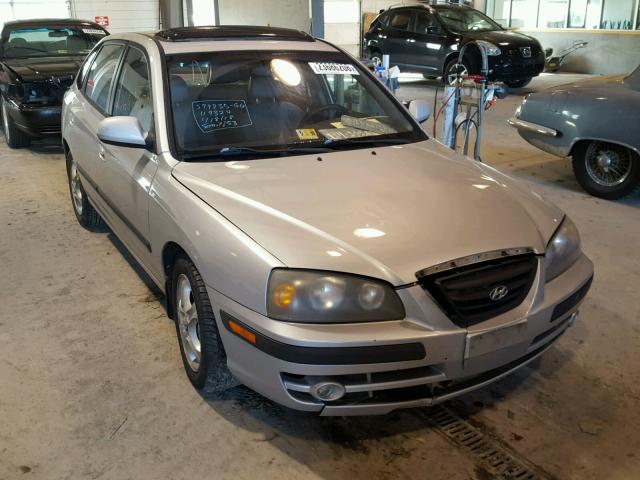 KMHDN56D45U165443 - 2005 HYUNDAI ELANTRA GL SILVER photo 1