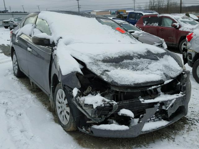 3N1AB7AP4EL674278 - 2014 NISSAN SENTRA S CHARCOAL photo 1