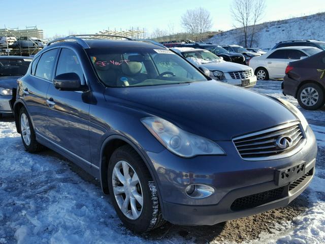 JN1AJ0HR3AM757976 - 2010 INFINITI EX35 BASE GRAY photo 1