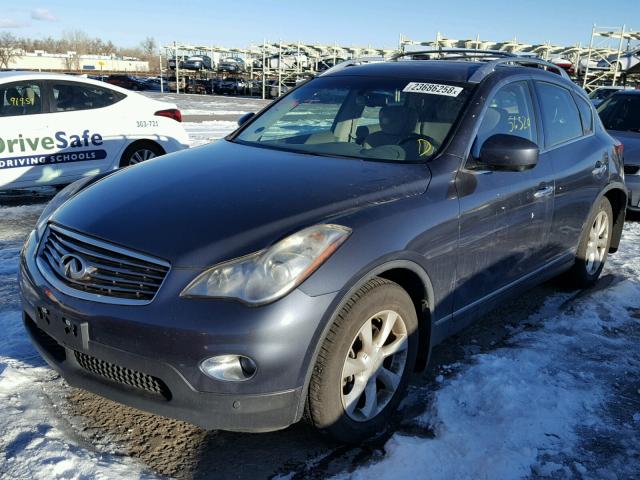 JN1AJ0HR3AM757976 - 2010 INFINITI EX35 BASE GRAY photo 2