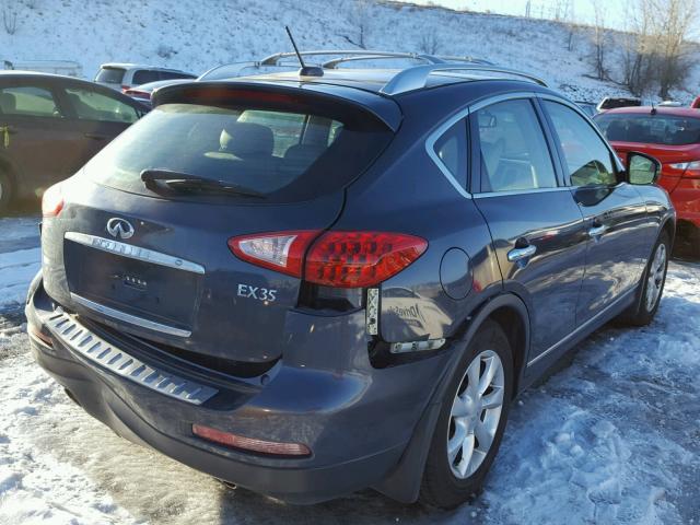 JN1AJ0HR3AM757976 - 2010 INFINITI EX35 BASE GRAY photo 4