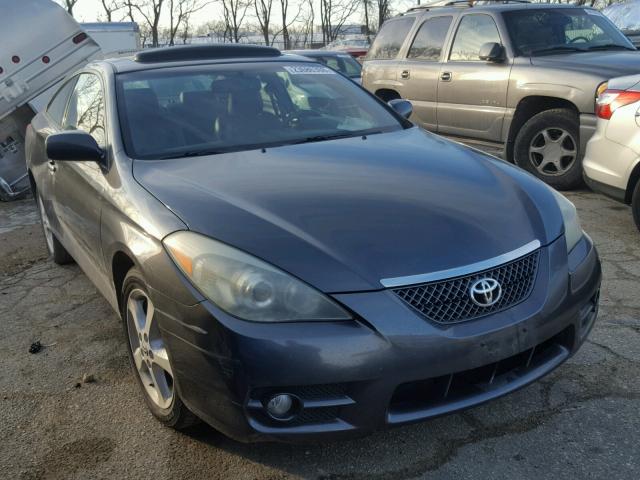 4T1CA30P07U127323 - 2007 TOYOTA CAMRY SOLA GRAY photo 1