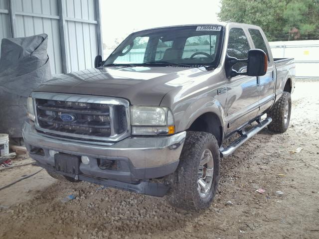 1FTSW31P53EC20228 - 2003 FORD F350 SRW S TAN photo 2