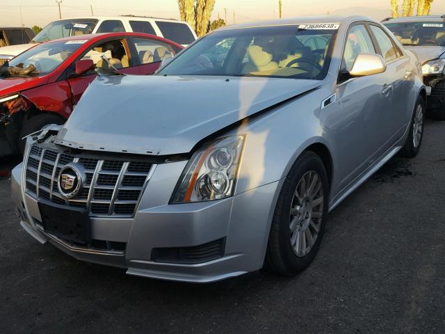 1G6DA5E52C0130305 - 2012 CADILLAC CTS SILVER photo 2
