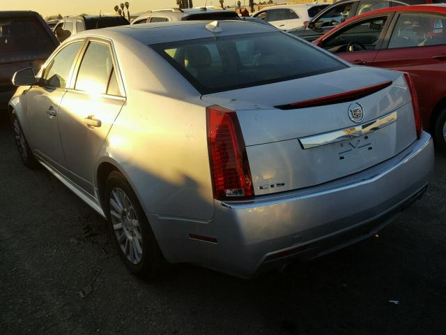 1G6DA5E52C0130305 - 2012 CADILLAC CTS SILVER photo 3
