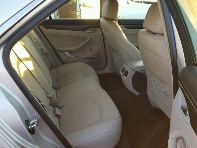 1G6DA5E52C0130305 - 2012 CADILLAC CTS SILVER photo 6