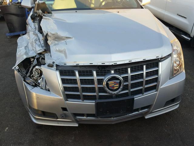 1G6DA5E52C0130305 - 2012 CADILLAC CTS SILVER photo 7
