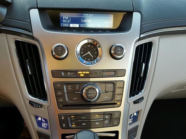 1G6DA5E52C0130305 - 2012 CADILLAC CTS SILVER photo 9