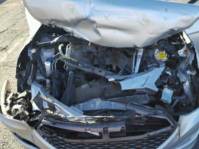 KMHEC4A43DA073283 - 2013 HYUNDAI SONATA HYB SILVER photo 7