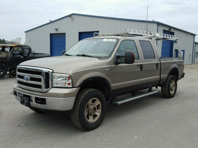 1FTSW21556EA17059 - 2006 FORD F250 SUPER BEIGE photo 2