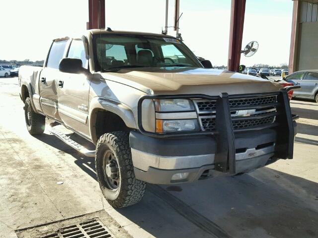 1GCHK23245F968497 - 2005 CHEVROLET SILVERADO TAN photo 1