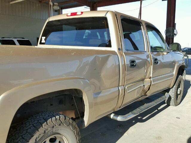 1GCHK23245F968497 - 2005 CHEVROLET SILVERADO TAN photo 9