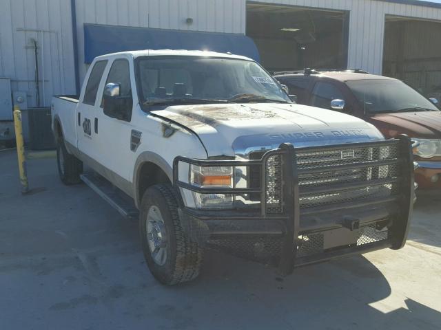 1FTWW31R29EA49336 - 2009 FORD F350 SUPER WHITE photo 1