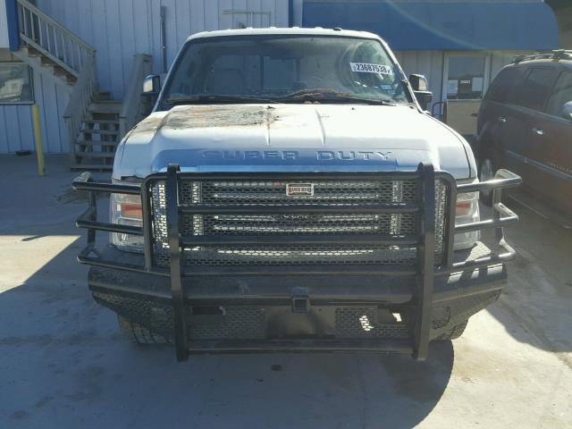 1FTWW31R29EA49336 - 2009 FORD F350 SUPER WHITE photo 9