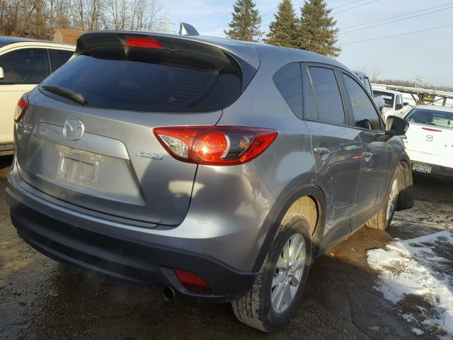 JM3KE4BE7E0361024 - 2014 MAZDA CX-5 SPORT GRAY photo 4