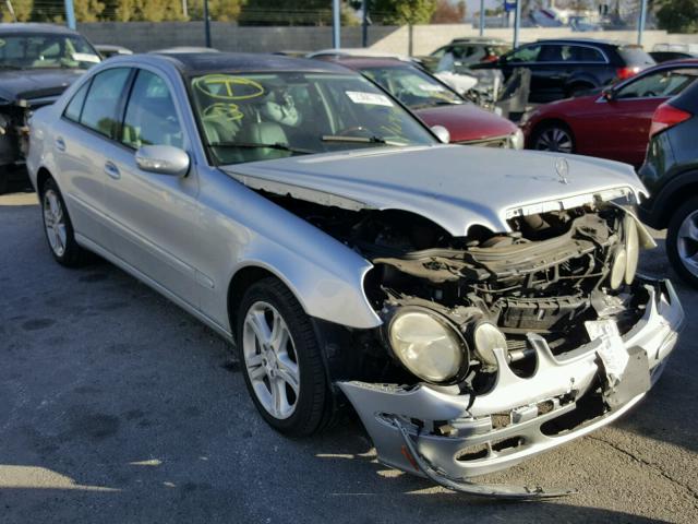 WDBUF56J06A850712 - 2006 MERCEDES-BENZ E 350 SILVER photo 1