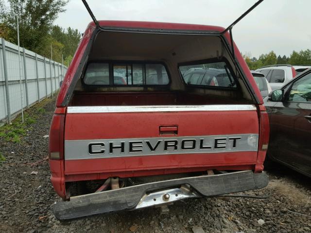 1GCFC24K8JE155795 - 1988 CHEVROLET GMT-400 C2 RED photo 9