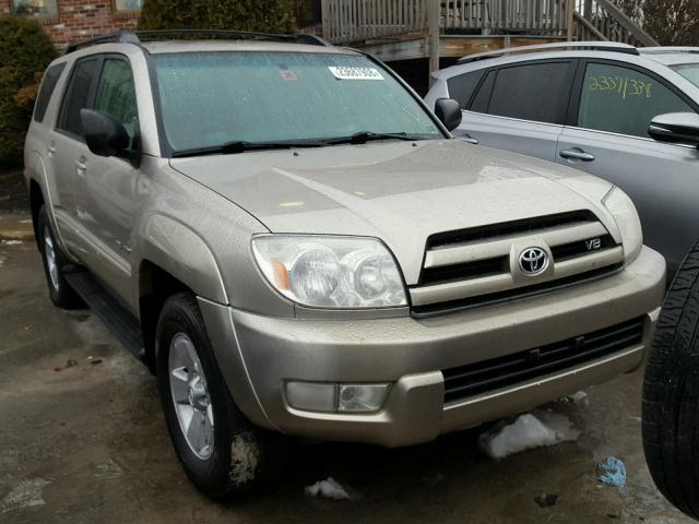 JTEBT14R140043343 - 2004 TOYOTA 4RUNNER SR TAN photo 1