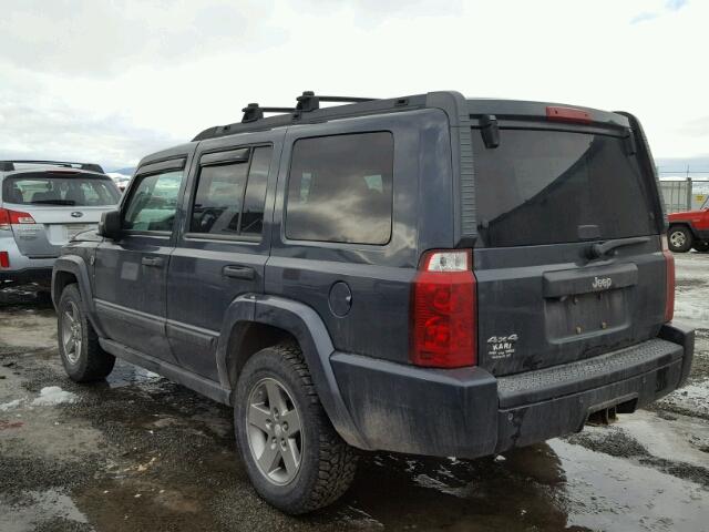 1J8HG48NX6C356784 - 2006 JEEP COMMANDER CHARCOAL photo 3