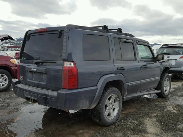 1J8HG48NX6C356784 - 2006 JEEP COMMANDER CHARCOAL photo 4