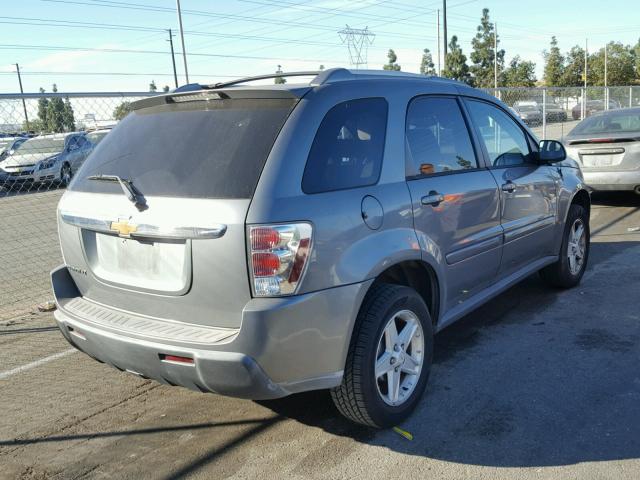 2CNDL63F566092617 - 2006 CHEVROLET EQUINOX LT GRAY photo 4