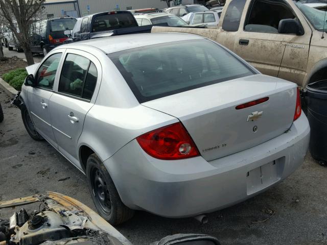 1G1AD5F50A7232270 - 2010 CHEVROLET COBALT 1LT SILVER photo 3