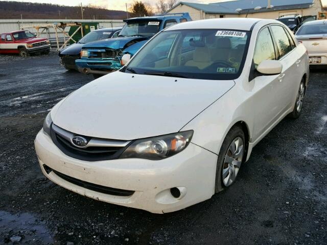 JF1GE6A65AH509452 - 2010 SUBARU IMPREZA 2. WHITE photo 2