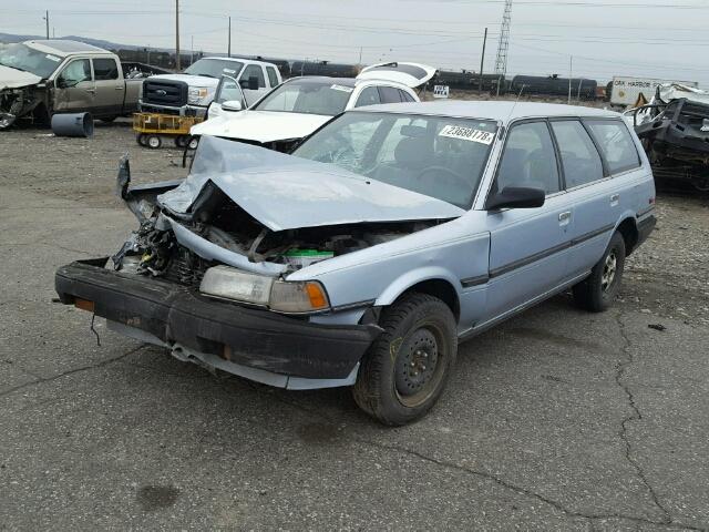 JT2SV21W5L0327094 - 1990 TOYOTA CAMRY DLX BLUE photo 2