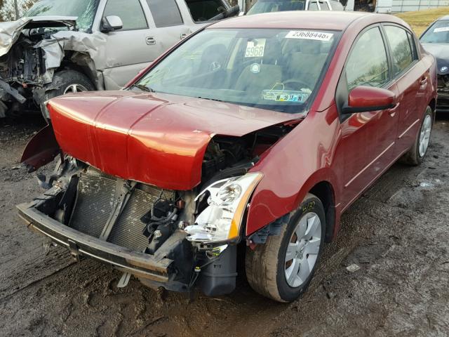 3N1AB61E88L619913 - 2008 NISSAN SENTRA 2.0 MAROON photo 2