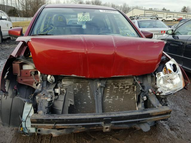 3N1AB61E88L619913 - 2008 NISSAN SENTRA 2.0 MAROON photo 9