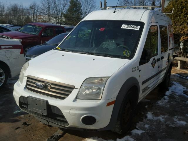 NM0LS6BNXAT040151 - 2010 FORD TRANSIT CO WHITE photo 2