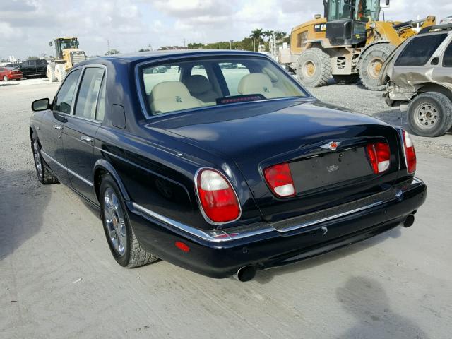 SCBLC31E01CX05559 - 2001 BENTLEY ARNAGE BLACK photo 3