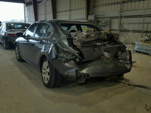 1HGCP26759A146296 - 2009 HONDA ACCORD EX GRAY photo 3