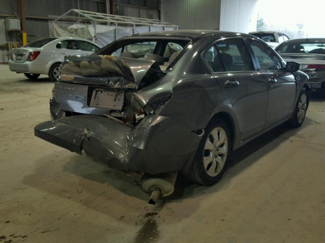 1HGCP26759A146296 - 2009 HONDA ACCORD EX GRAY photo 4