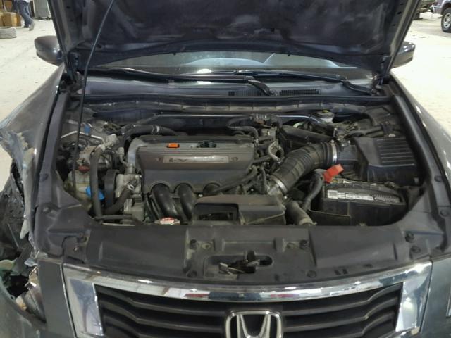 1HGCP26759A146296 - 2009 HONDA ACCORD EX GRAY photo 7