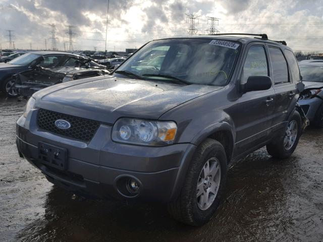 1FMYU04175KA41324 - 2005 FORD ESCAPE LIM GRAY photo 2