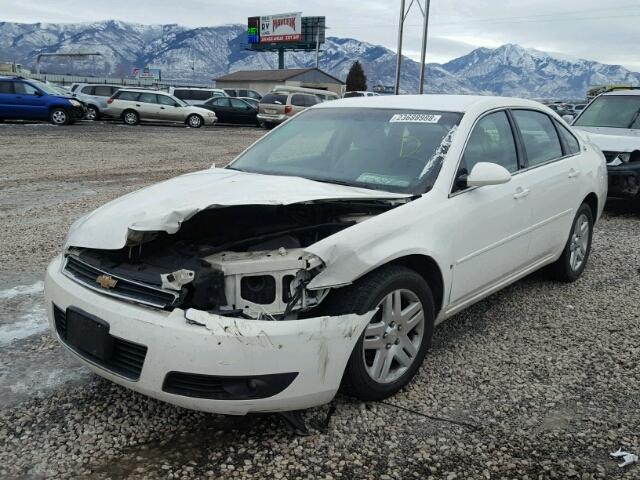 2G1WC581769271737 - 2006 CHEVROLET IMPALA LT WHITE photo 2