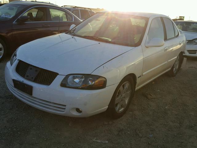 3N1CB51DX6L466510 - 2006 NISSAN SENTRA 1.8 WHITE photo 2