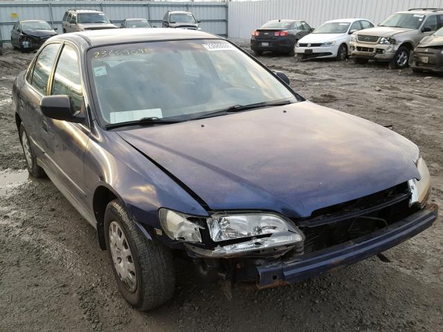 1HGCF86652A080156 - 2002 HONDA ACCORD VAL BLUE photo 1