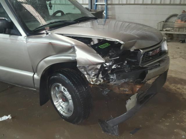 1GTCS19W0Y8209921 - 2000 GMC SONOMA TAN photo 9