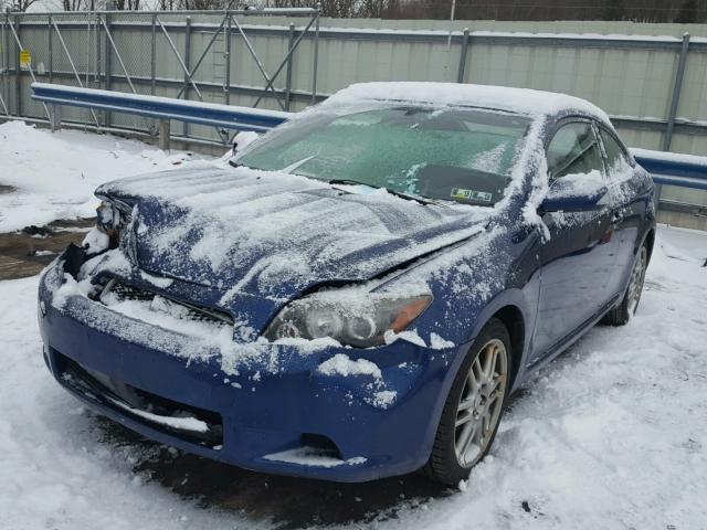 JTKDE167090279128 - 2009 TOYOTA SCION TC BLUE photo 2