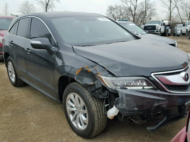 5J8TB4H3XJL001395 - 2018 ACURA RDX BASE BLACK photo 1