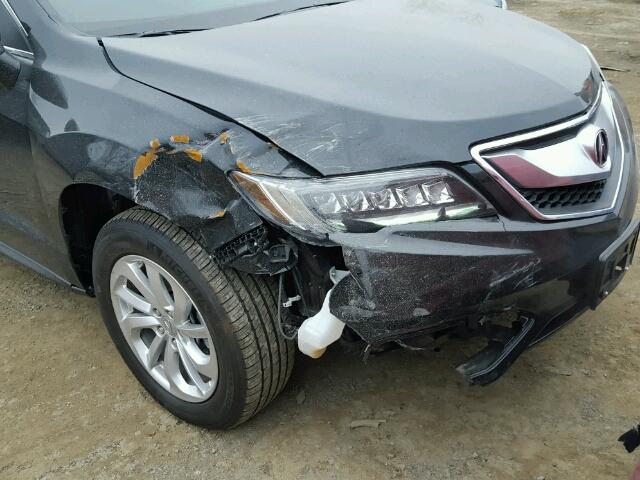 5J8TB4H3XJL001395 - 2018 ACURA RDX BASE BLACK photo 9